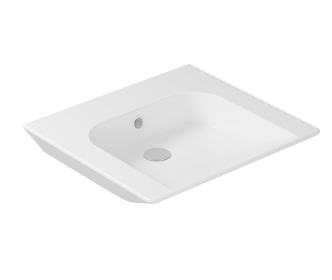 Wall-hung washbasin cm 70 h18 cm