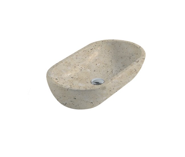 Washbasin travertine