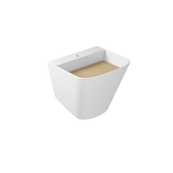 Wall-hung washbasin-washtub