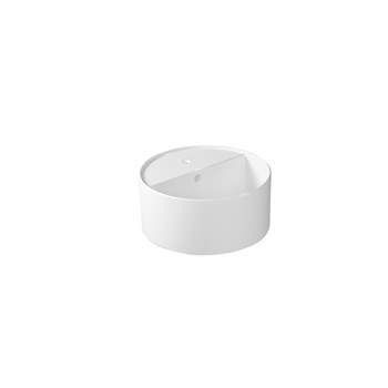 Wall-hung or countertop washbasin Ø45cm