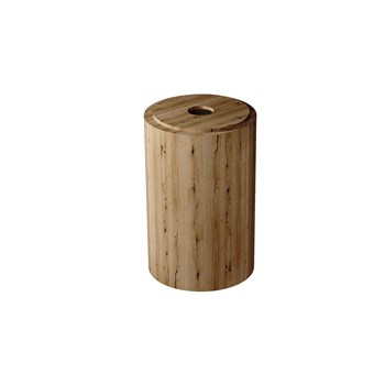 Oak wood storage cabinet