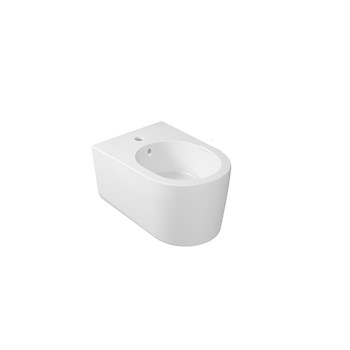 Wall-hung bidet one hole 54x36 cm