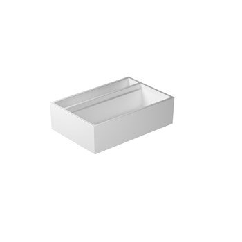 Countertop or wall-hung washbasin cm 70x48