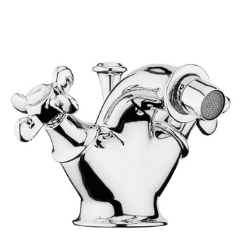 Monobloc bidet mixer