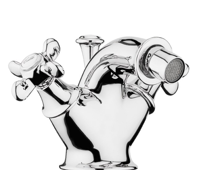 Monobloc bidet mixer