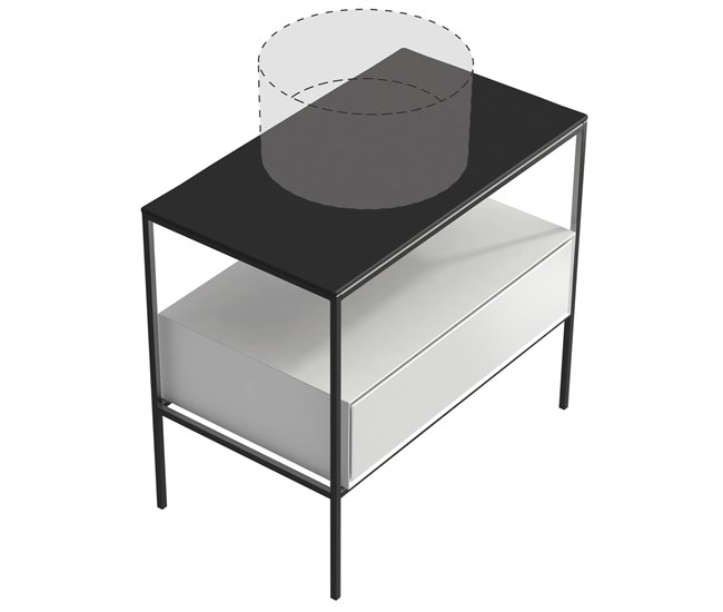 Double basin structure 80x45,5