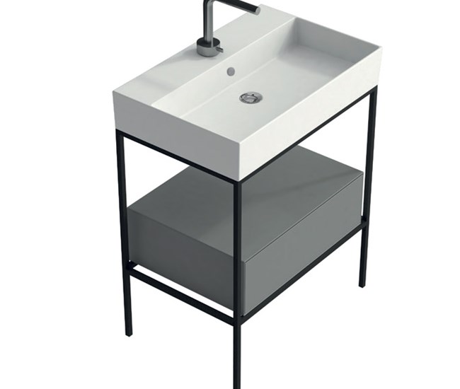 Washbasin + structure 70x46