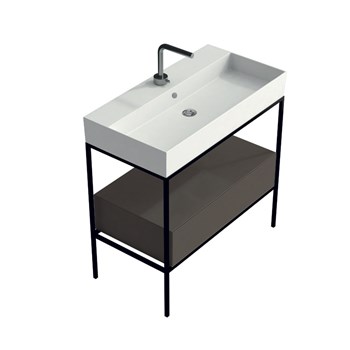 Washbasin + structure 90x46