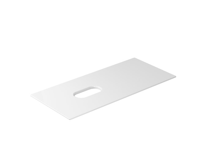 Ceramic shelf with SX hole 101x46