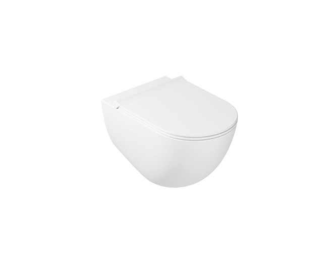 Wall mounted wc, without RIM