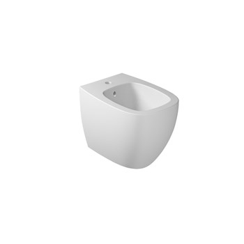 Wall-hung bidet one hole