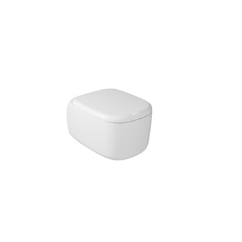 Wall-hung wc, WITHOUT RIM