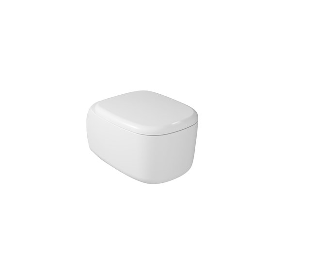 Wall-hung wc, WITHOUT RIM